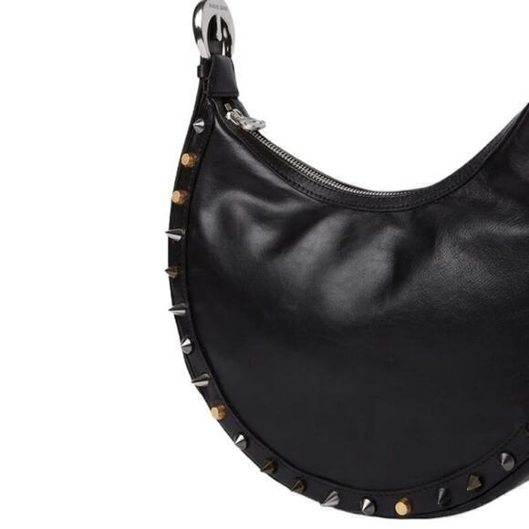 MARINE‎ SERRE Stud Eclipse Crescent Moon Shoulder bag - Picture 13 of 14